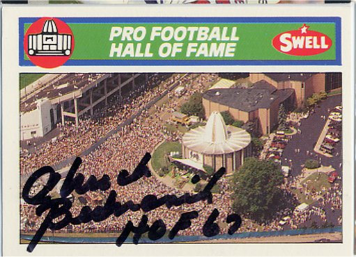 Chuck Bednarik HOF - Philadelphia Eagles