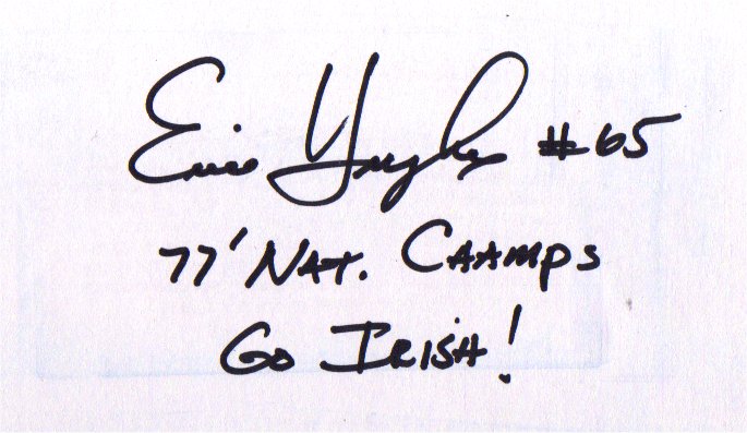 Ernie Hughes - San Francisco 49ers