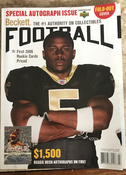 July Issue 196 - Reggie Bush