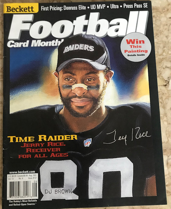 August Issue 137 - Jerry Rice