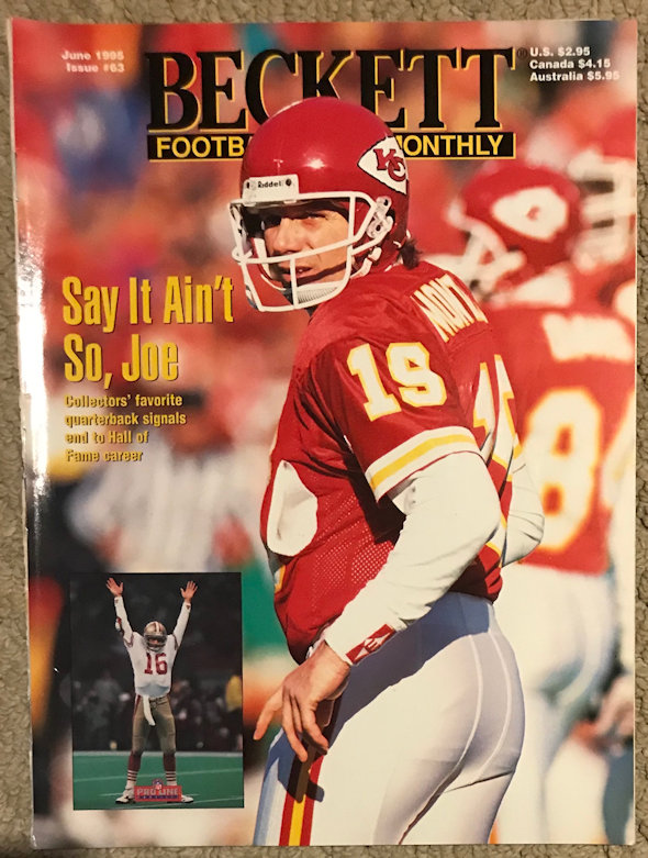 June Issue 63 - Joe Montana