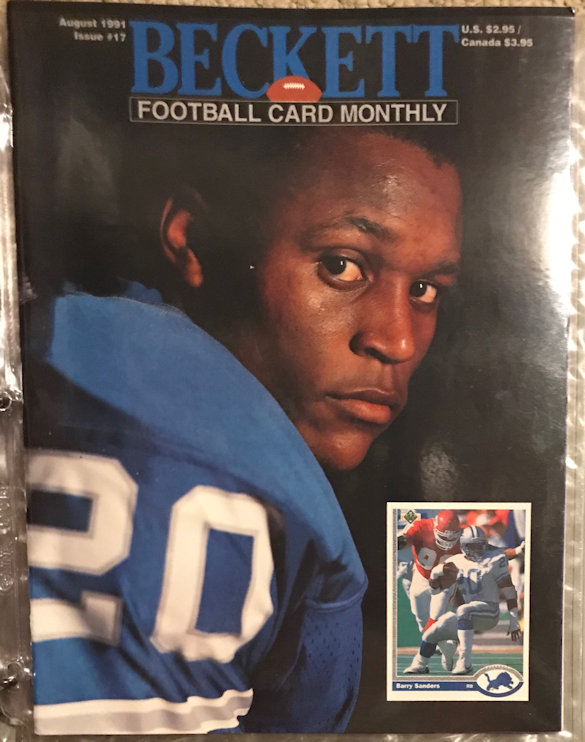 August Issue 17 - Barry Sanders