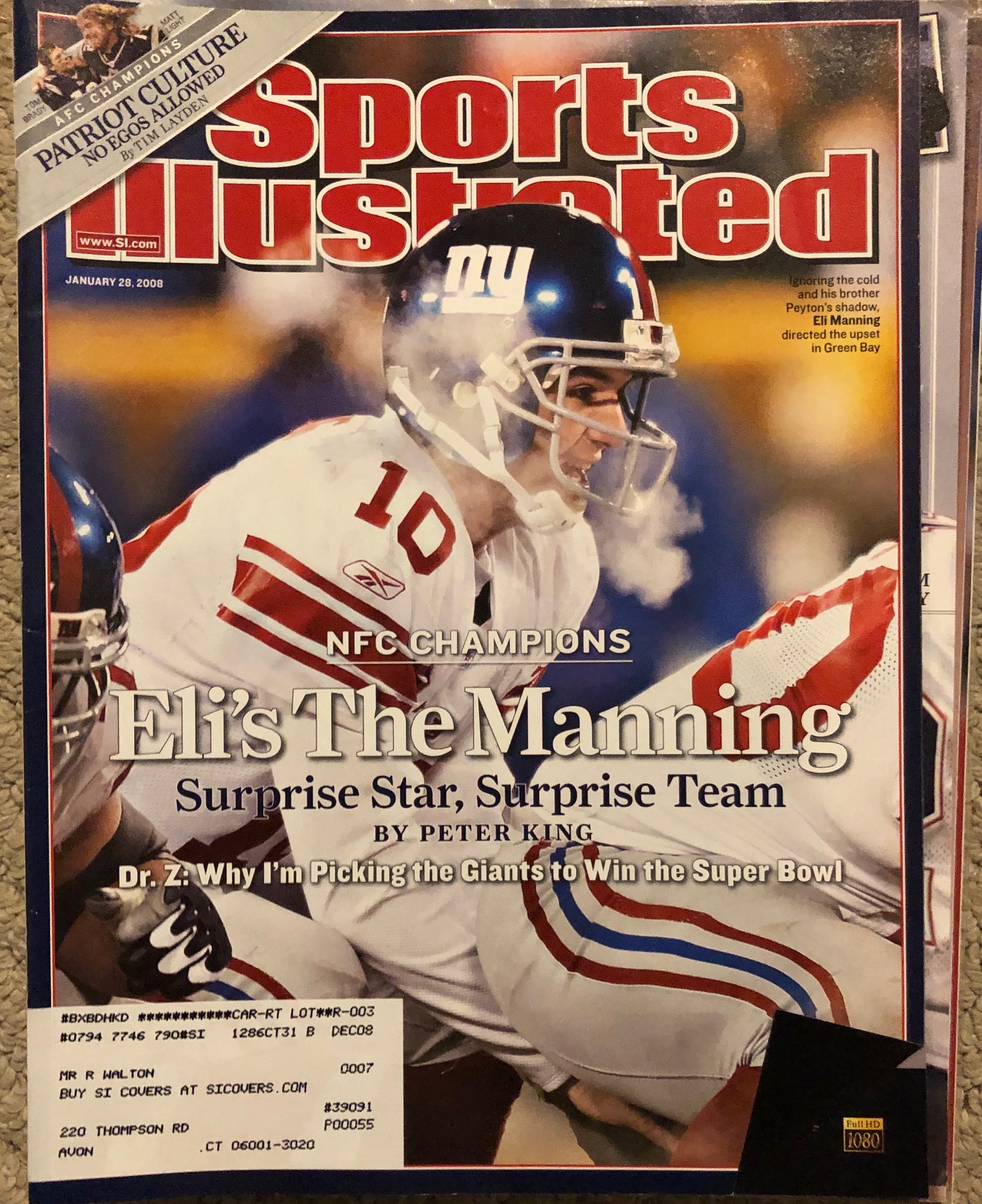 AFC/NFC Championships - 1/28/2008