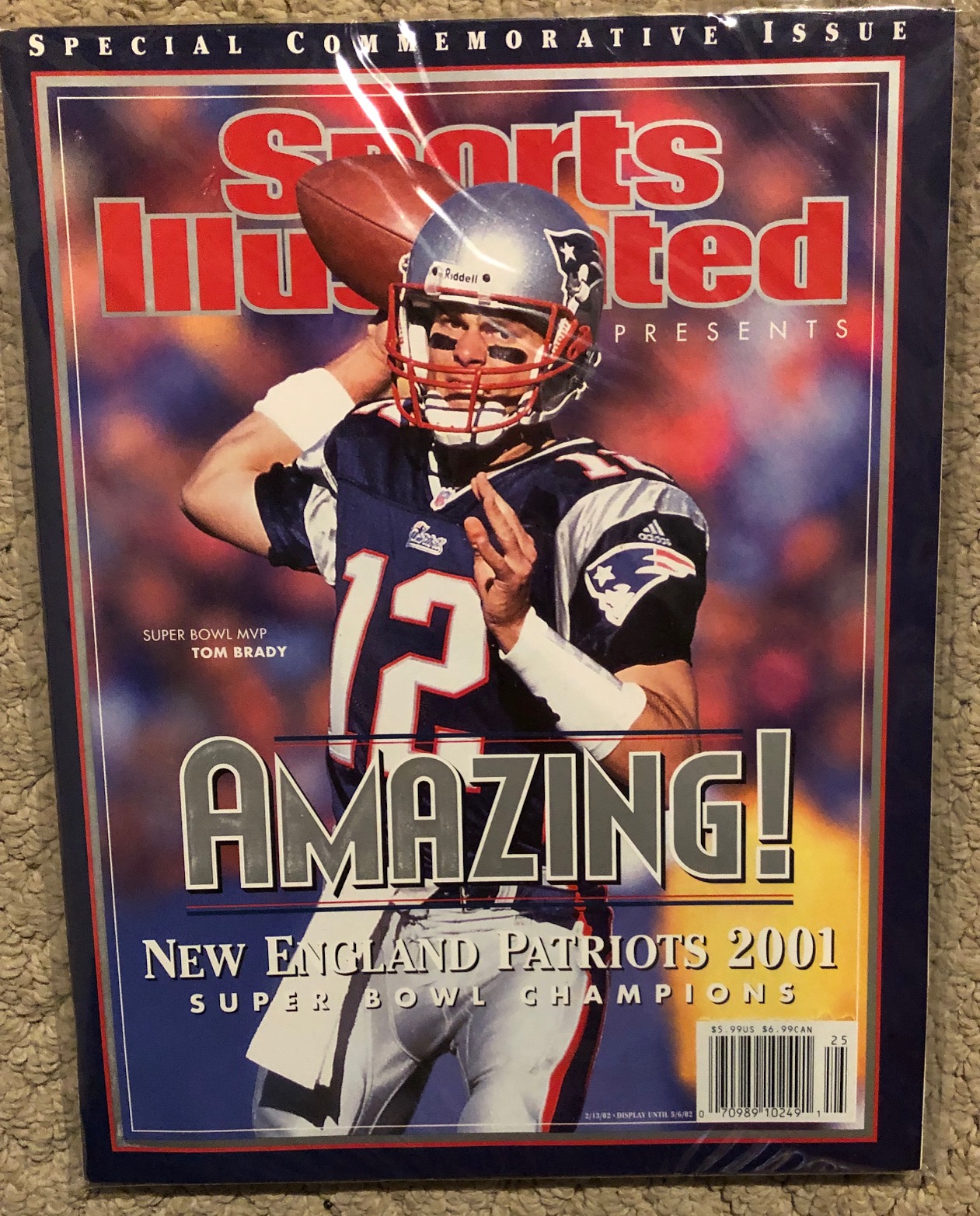 Super Bowl XXXVII Champions - New England Patriots