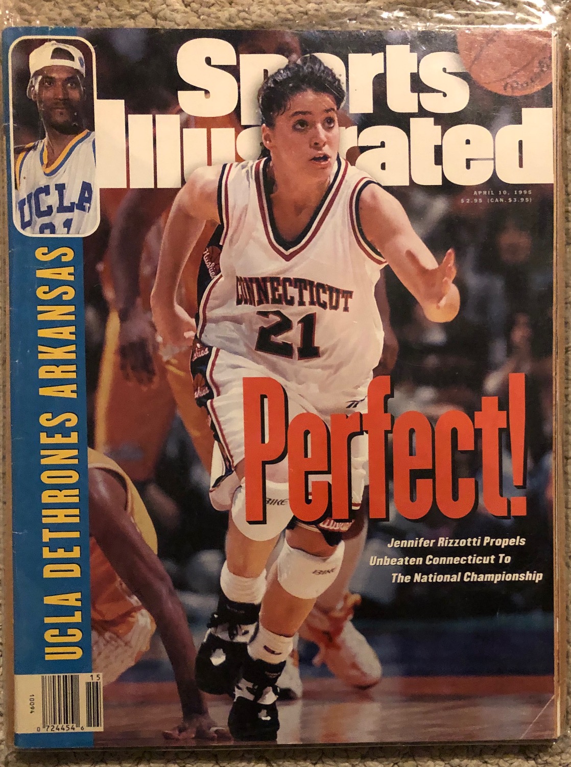 Uconn Basketball Champions - 4/10/1995