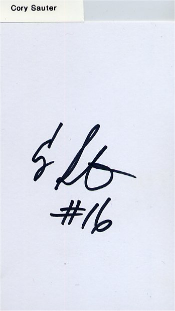Cory Sauter - Detroit Lions