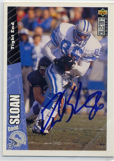David Sloan - Detroit Lions