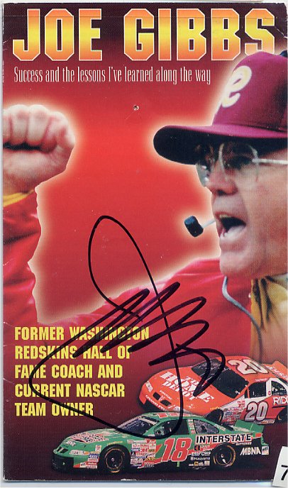 Joe Gibbs (HOF) - Washington Redskins