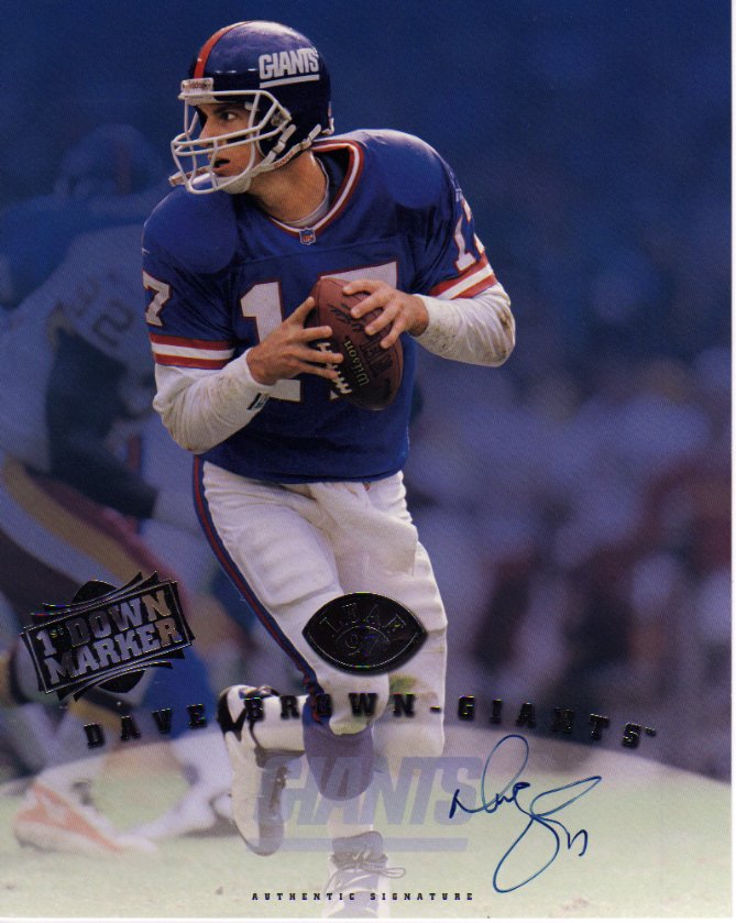 Dave Brown - New York Giants