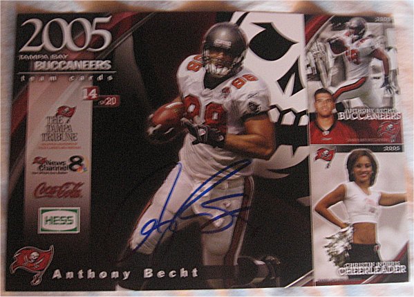Anthony Becht - Tampa Bay Buccaneers