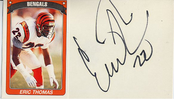 Eric Thomas - Cincinnati Bengals 