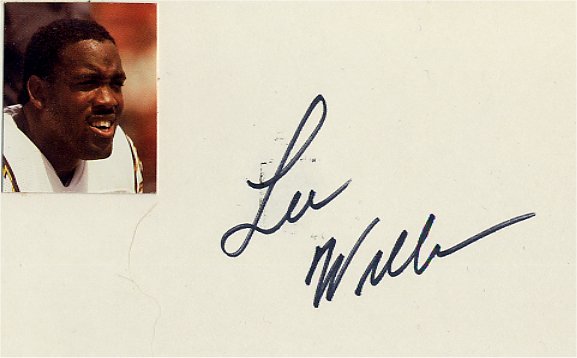 Lee Williams - San Diego Chargers  