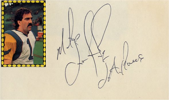 Mike Lansford - Los Angeles Rams