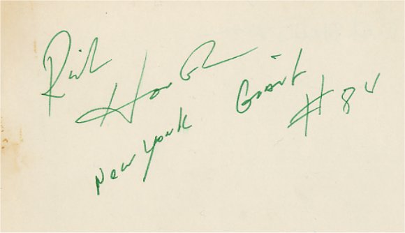 Rich Houston - New York Giants