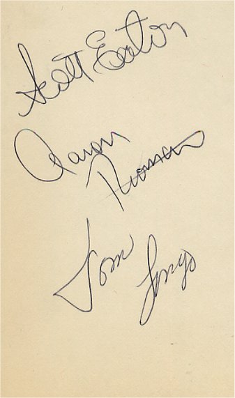 Scottt Eaton, Aaron Thomas & Tom Longo - New York Giants