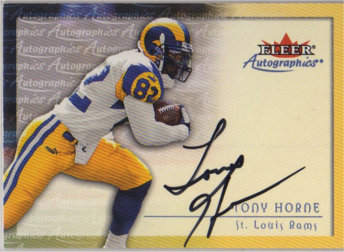 Tony Horne - Los Angeles Rams