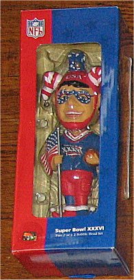 Bobbing Head Doll - Super Bowl XXXVI