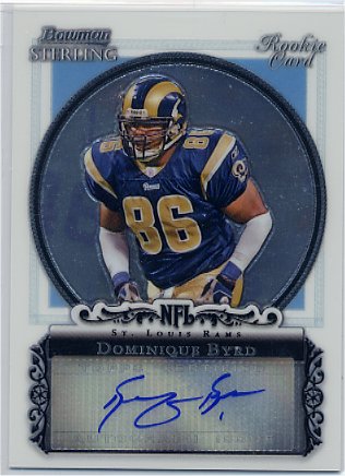 Dominque Byrd - St Louis Rams