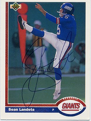 Sean Landeta - New York Giants