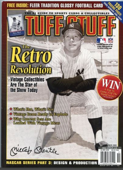 Nov 2001 - Mickey Mantle