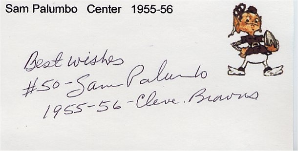 Sam Palumbo - Cleveland Browns