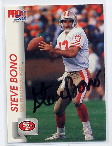 Steve Bono - San Francisco 49ers