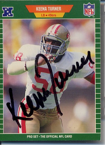 Keena Turner - San Francisco 49ers
