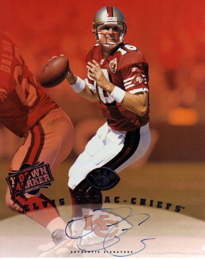 Elvis Grbac - San Francisco 49ers
