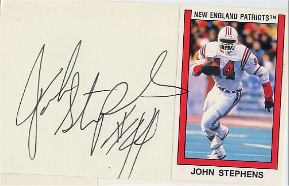 John Stephens - New England Patriots