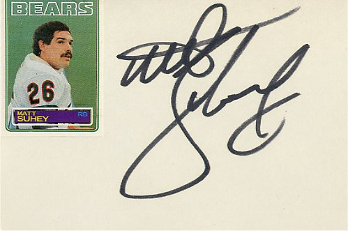 Matt Suhey - Chicago Bears