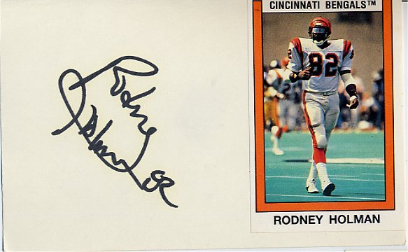 Rodney Holman - Cincinnati Bengals