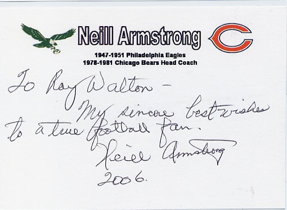 Neill Armstrong - Philadelphia Eagles