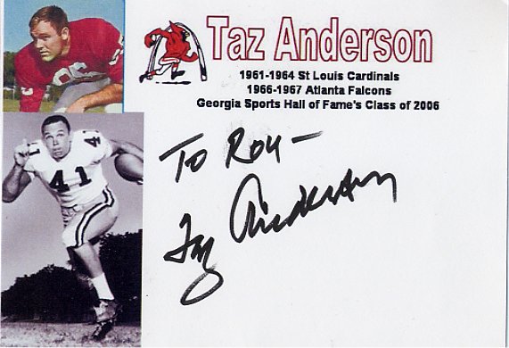 Taz Anderson - St Louis Cardinals