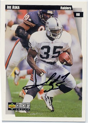 Joe Aska - Oakland Raiders