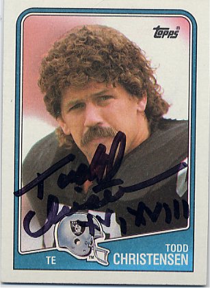 Todd Christensen - Oakland Raiders