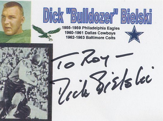 Dick Bielski - Philadelphia Eagles