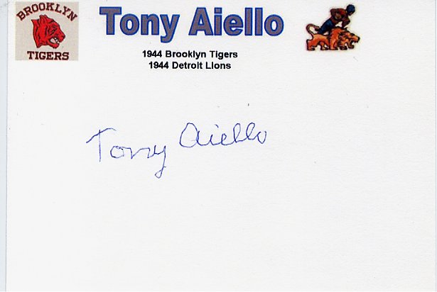Tony Aiello - Brooklyn Tigers