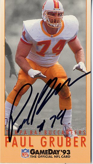 Paul Gruber - Tampa Bay Buccaneers