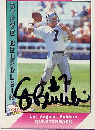 Steve Beuerlein - Los Angeles Raiders