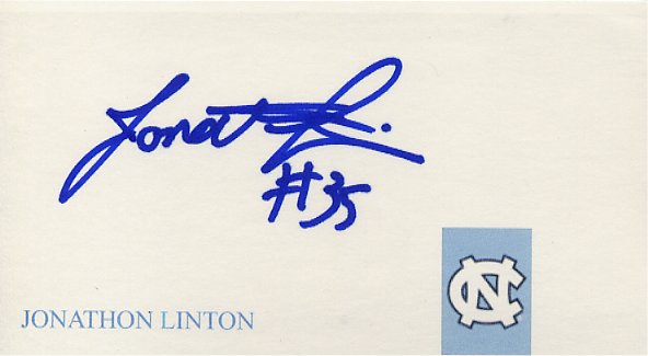 Jonathan Linton - North Carolina Tarheels