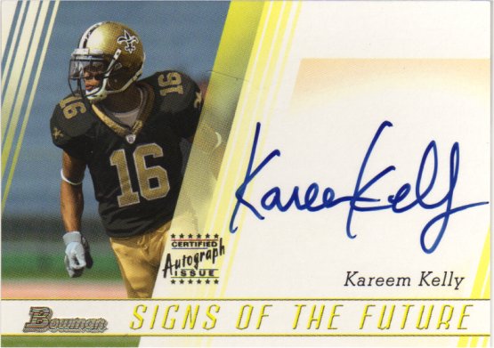 Kareem Kelly - New Orleans Saints