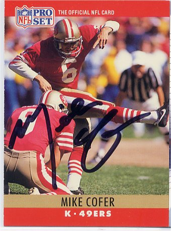 Mike Cofer - San Francisco 49ers