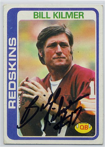 Billy Kilmer - Washington Redskins
