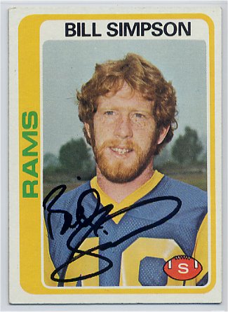 Bill Simpson - Los Angeles Rams