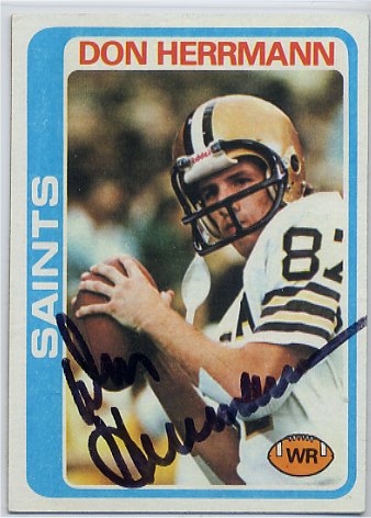 Don Herrmann - New Orleans Saints