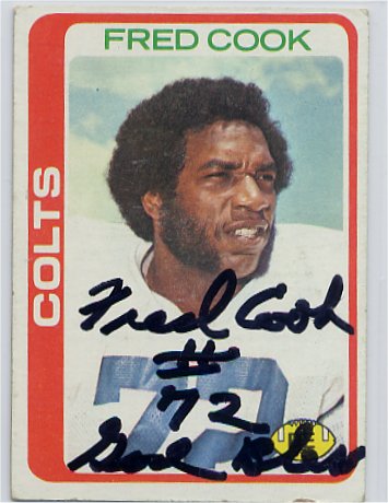 Fred Cook - Baltimore Colts