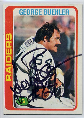George Buehler - Oakland Raiders