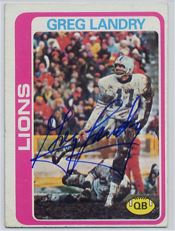 Greg Landry - Detroit Lions