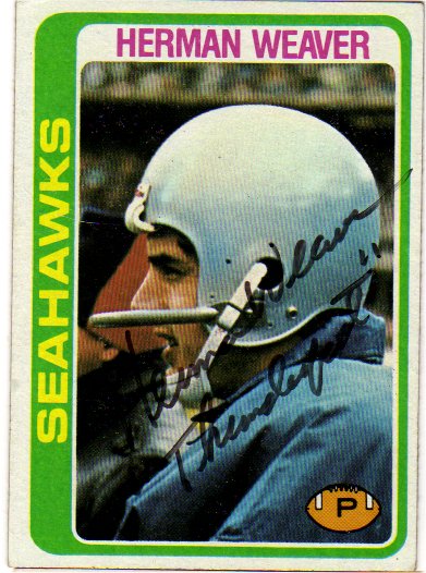 Herman Weaver - Seattle Seahawks