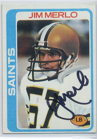 Jim Merlo - New Orleans Saints